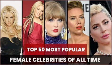 Introducing The Most Sizzling And Popular Female Celebrities